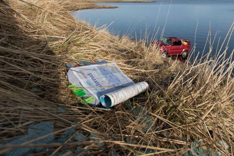 Bílvelta við Hólalæk (4)